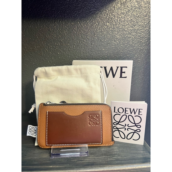 Loewe Handbags - Loewe Leather Cardholder Wallet